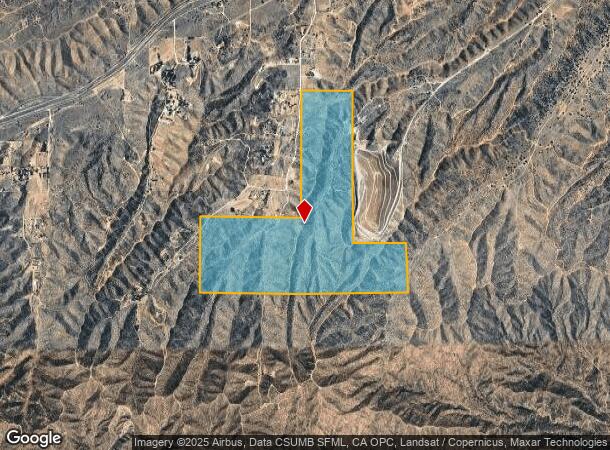 Las Flores, Summit, CA Parcel Map