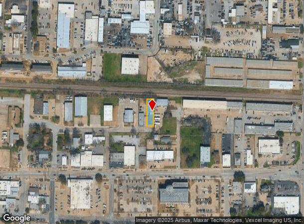  611 E Main St, Crowley, TX Parcel Map