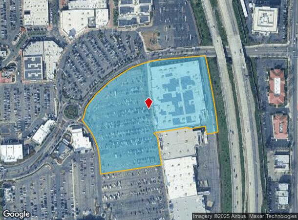 7604 N Blackstone Ave, Fresno, CA Parcel Map