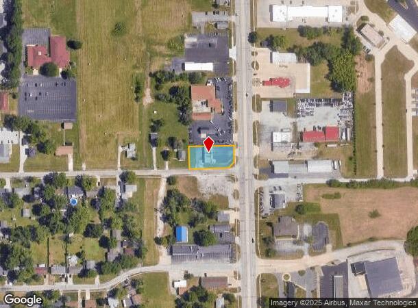 1305 N State Route 121, Mt Zion, IL Parcel Map