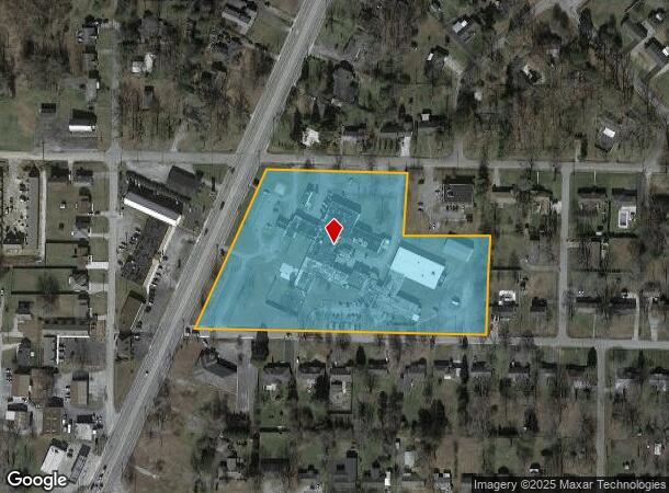  1001 Mcarthur St, Manchester, TN Parcel Map