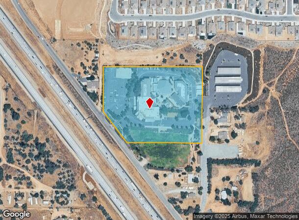 34570 Monte Vista Dr, Wildomar, CA Parcel Map