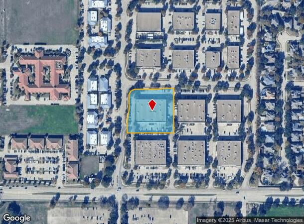  3300 Matrix Dr, Richardson, TX Parcel Map