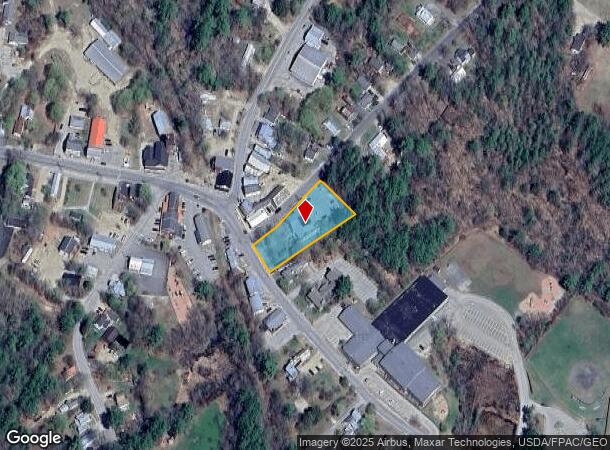 80 Main St, Center Ossipee, NH Parcel Map
