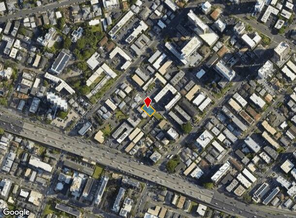 1125 Hassinger St, Honolulu, HI Parcel Map