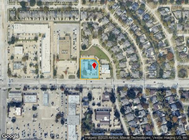  2821 W Parker Rd, Plano, TX Parcel Map