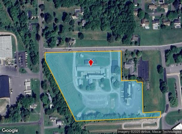10 Mark Fitzgibbons Dr, Oswego, NY Parcel Map