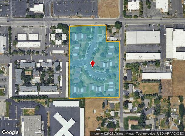  9314 E Montgomery Ave, Spokane Valley, WA Parcel Map