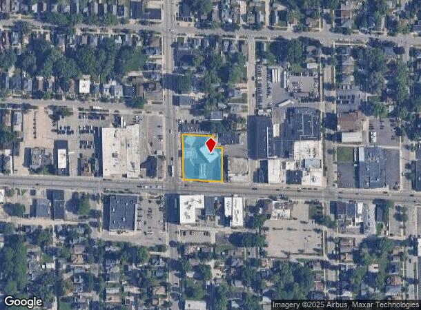 747 Leonard St Nw, Grand Rapids, MI Parcel Map