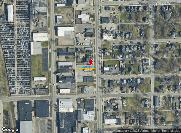  1813 S Michigan St, South Bend, IN Parcel Map