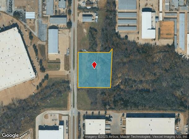  2221 Forum Dr, Arlington, TX Parcel Map