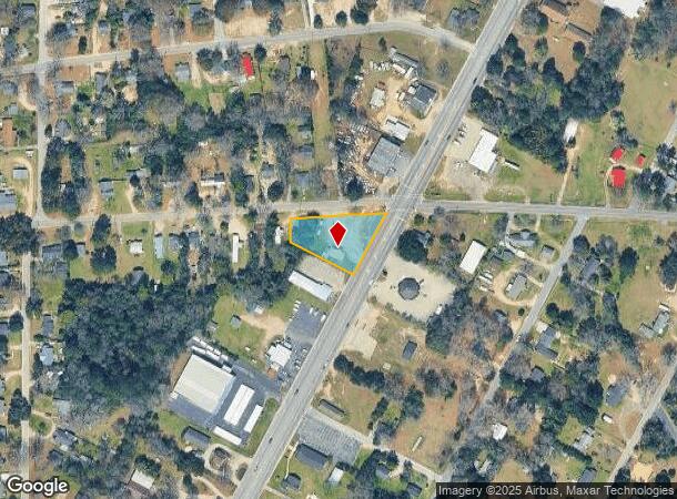  1535 Jefferson Davis Hwy, Camden, SC Parcel Map