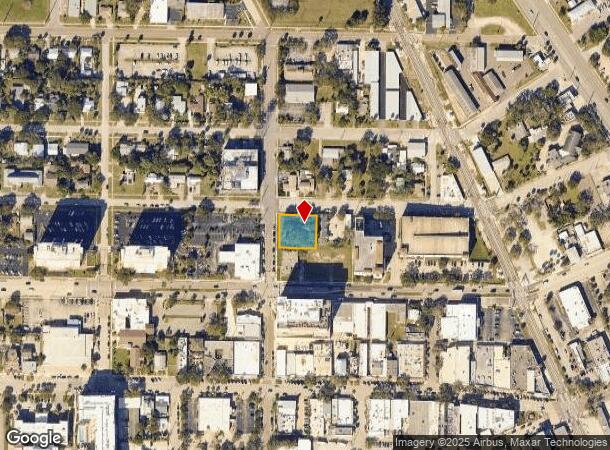 805 Palmetto Ave, Melbourne, FL Parcel Map