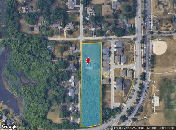 24W459 Lawrence Ave, Roselle, IL Parcel Map