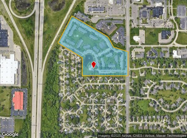 410 Charity Cir, Lansing, MI Parcel Map