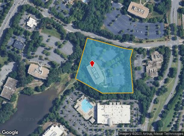  6465 E Johns Xing, Duluth, GA Parcel Map