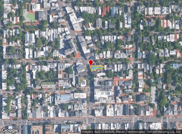  1267 Wisconsin Ave Nw, Washington, DC Parcel Map