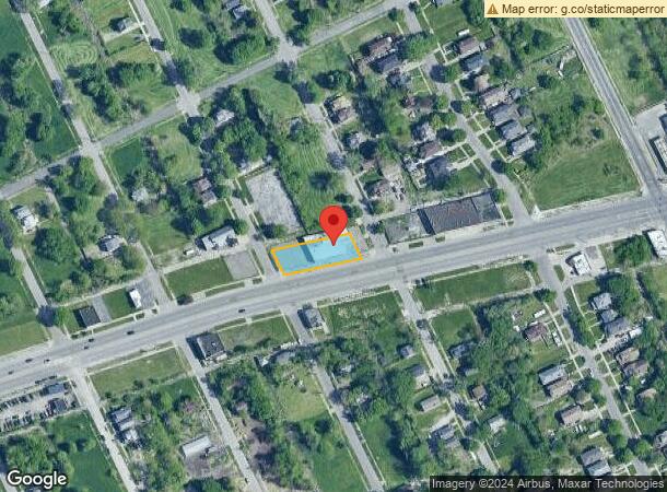  14125 Mack Ave, Detroit, MI Parcel Map