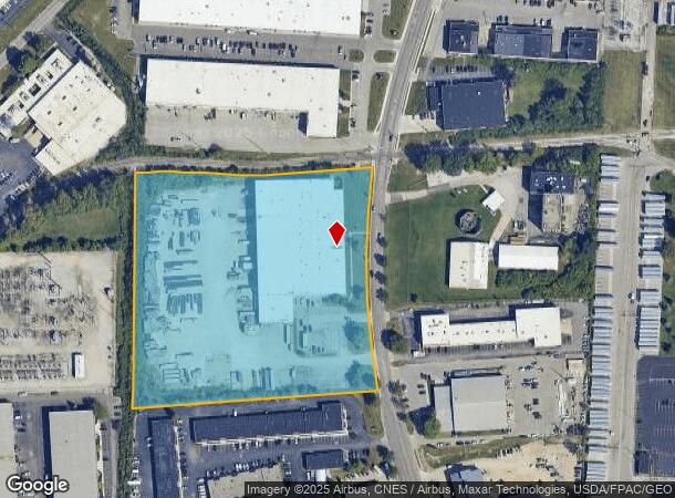 6767 Huntley Rd, Columbus, OH Parcel Map