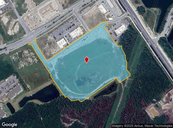 225 S Cross Creek Dr, Summerville, SC Parcel Map