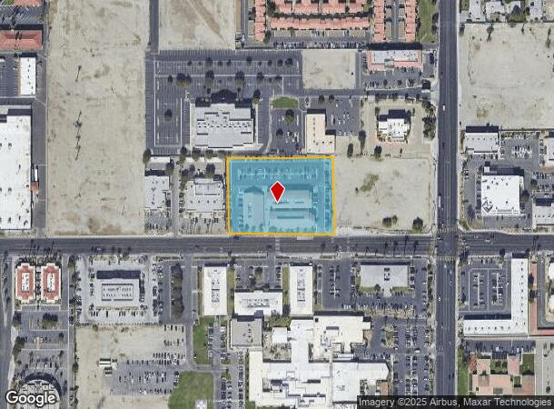 81880 Doctor Carreon Blvd, Indio, CA Parcel Map