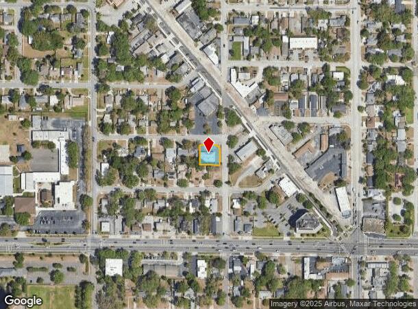  1443 De Leon St, Clearwater, FL Parcel Map
