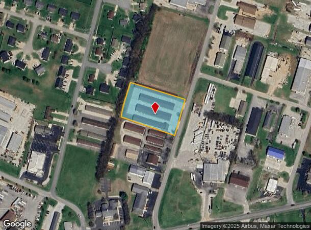 1000 Pennebaker Ave, Bardstown, KY Parcel Map