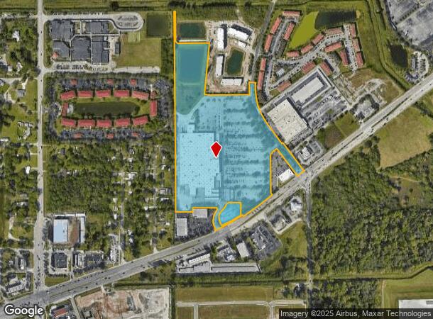 5100 Okeechobee Rd, Fort Pierce, FL Parcel Map