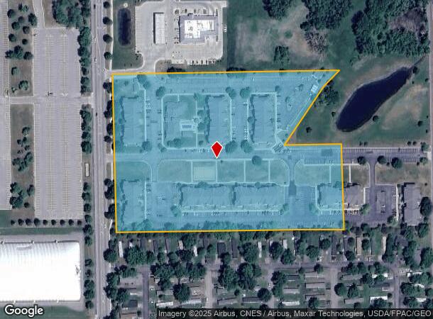  1801 Monks Ave, Mankato, MN Parcel Map