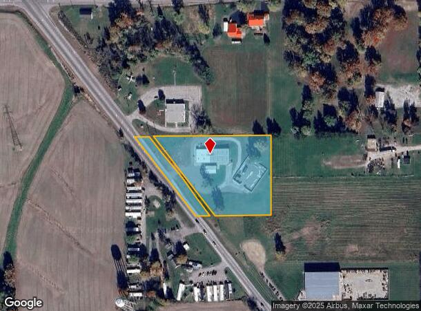 101 N National Rd, Columbus, IN Parcel Map