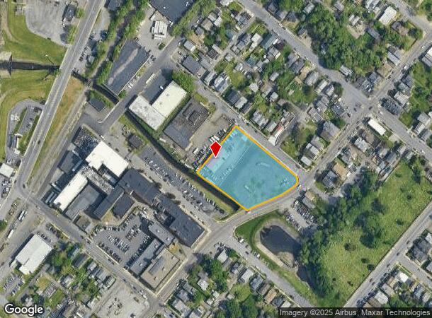  Cedar Ave At East Locust St, Scranton, PA Parcel Map