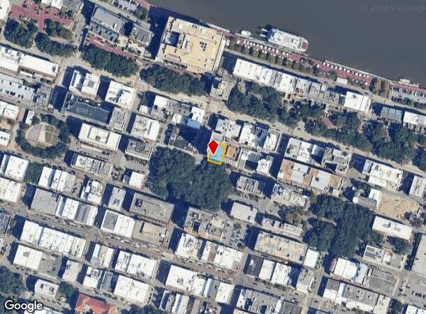 2 E Bryan St, Savannah, GA Parcel Map