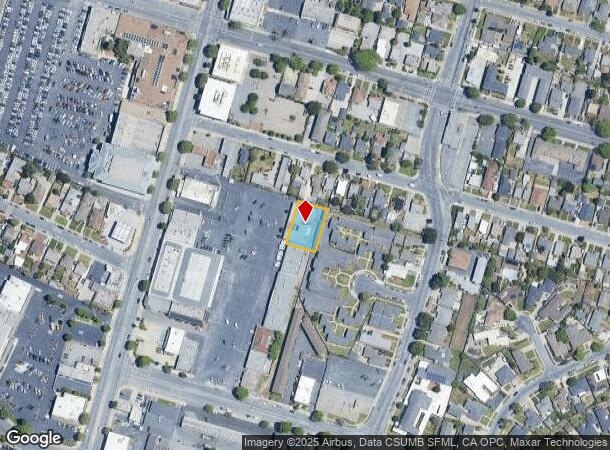  1031 S Main St, Salinas, CA Parcel Map