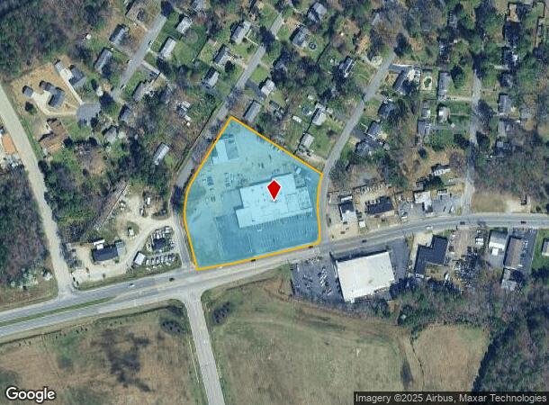  404 W Williamsburg Rd, Sandston, VA Parcel Map