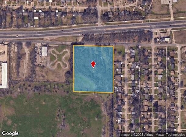 6708 Great Trinity Forest Way, Dallas, TX Parcel Map