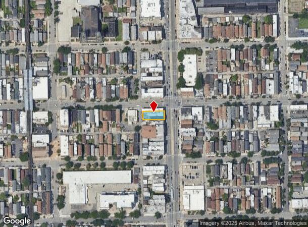  1802 S Ashland Ave, Chicago, IL Parcel Map