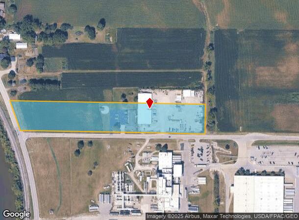  203 Sprowl Rd, Huron, OH Parcel Map