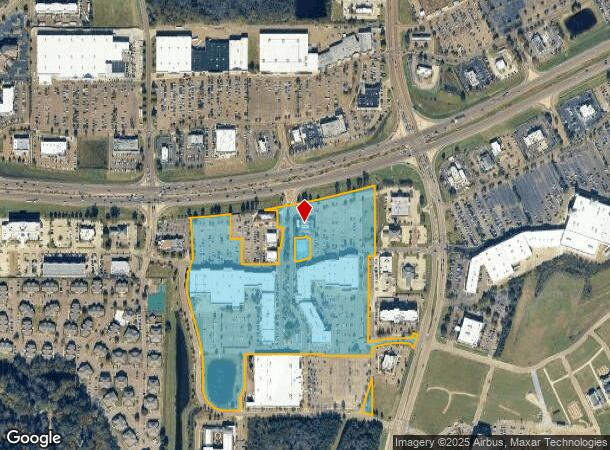 111 Market St, Flowood, MS Parcel Map