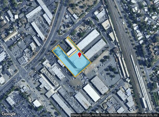 2580 Monument Blvd, Concord, CA Parcel Map