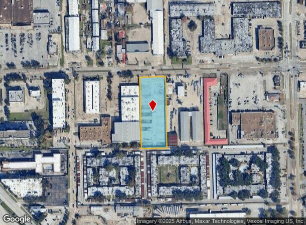  4909 W 34Th St, Houston, TX Parcel Map