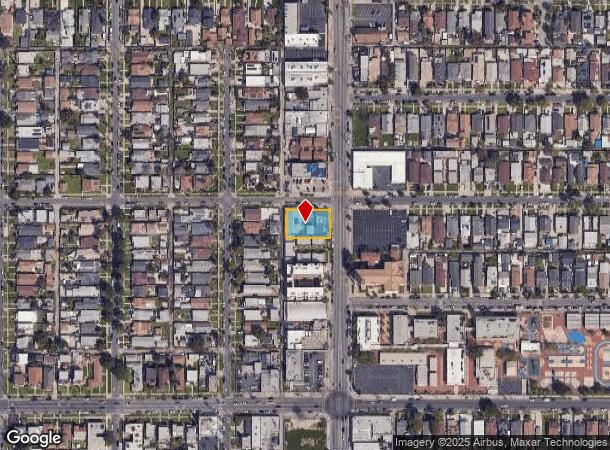  5201 S Western Ave, Los Angeles, CA Parcel Map