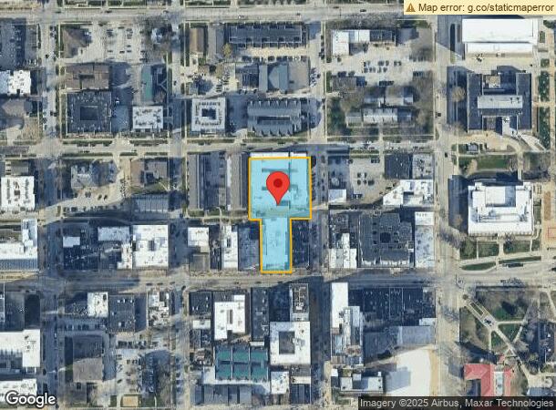  524 E Green St, Champaign, IL Parcel Map