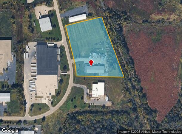 2185 Stonebridge Cir, West Bend, WI Parcel Map