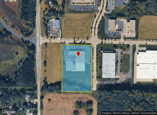 2304 Continental Dr, West Bend, WI Parcel Map