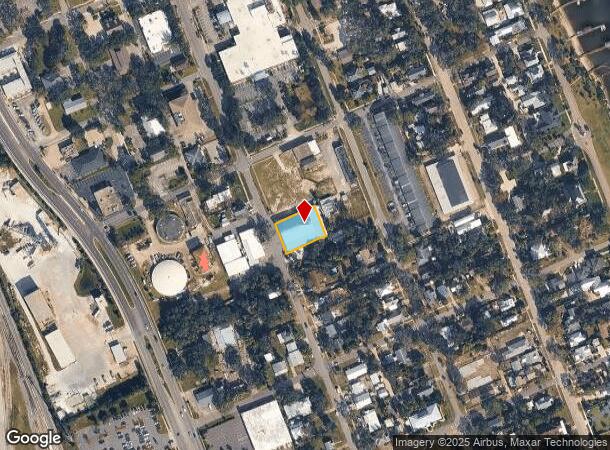  721 Palmetto St, New Smyrna Beach, FL Parcel Map
