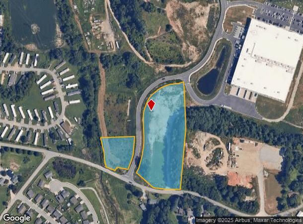 324 Crest Rd, East Flat Rock, NC Parcel Map