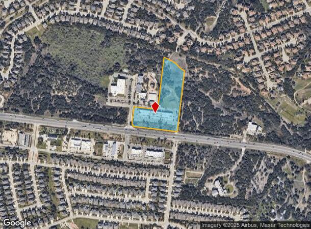  15506 W Highway 71, Austin, TX Parcel Map