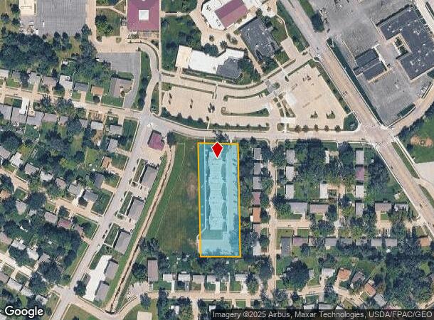1805 Lloyd St, Bellevue, NE Parcel Map