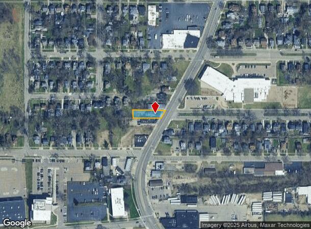  1936 Portage St, Kalamazoo, MI Parcel Map