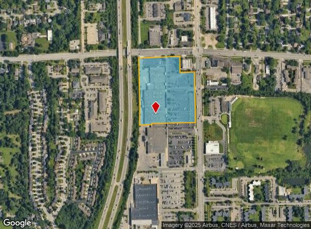 3030 Carpenter Rd, Ypsilanti, MI Parcel Map